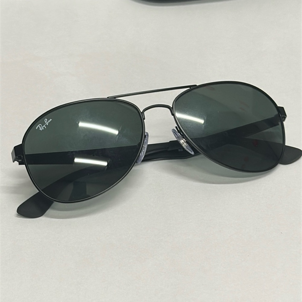 Ray-Ban RB 3549 Black Aviator Sunglasses